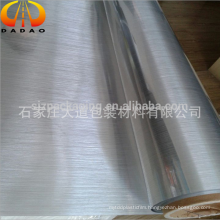 Sliver/gold brush metalized Polyester film for refrigerator label